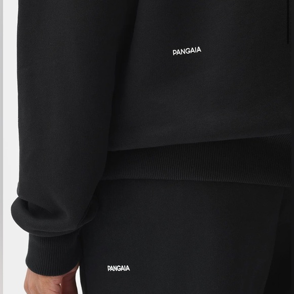 Black Pangaia Crewneck / Short Set - Picture 2 of 4